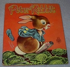 Old Children's Tell A Tale Book Peter Rabbit 1953 - $7.95