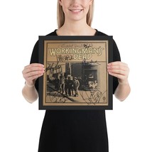 Grateful Dead Framed Workingman&#39;s Dead signed album REPRINT - £63.49 GBP