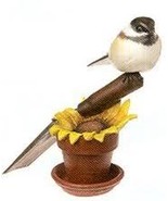 Big Sky Carvers, Sunflower Song, Chickadee figurine, Masters Ed., New - $110.00