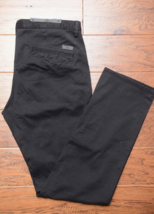 HUGO BOSS Homme Rice1-D Slim Fit Coton Extensible Noir Kaki Pantalon Chi... - $64.13