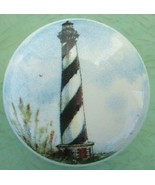 Ceramic knob Light House Lighthouse Cape Hatteras NC #5 - $5.25