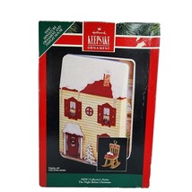 1992 Hallmark Keepsake Ornament The Night Before Christmas Display House... - $15.11