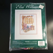 The Sign Post Elsa Williams Counted Cross Stitch Kit 8&quot;x10&quot; Made in USA Opened! - £4.90 GBP