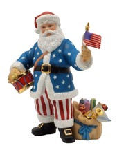 Lenox 2003 Santa&#39;s American Spirit Figurine Statue Annual Santa Claus Ch... - £36.62 GBP