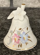 Vintage K &amp; A Krautheim Porcelain Bell Garden of Paradise Floral W Germany - £4.60 GBP