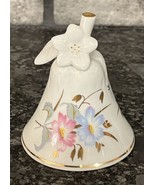 Vintage K &amp; A Krautheim Porcelain Bell Garden of Paradise Floral W Germany - £4.86 GBP