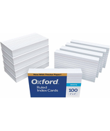 31EE Ruled Index Cards, 3&quot; X 5&quot;, White, 1,000 Cards (10 Packs of 100) (31) - $14.56 CAD