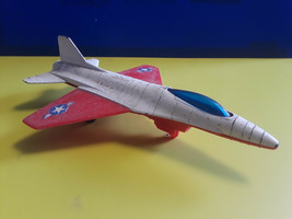 Vntg Collectible Tootsie Toy USAF Fighter Planes Plastic Red White And Blue - £15.92 GBP