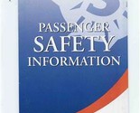 Sun Country Airlines Boeing 737-800 Passenger Safety Information Card Re... - £14.08 GBP