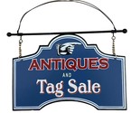 Seasons of Cannon Falls Antiques and Tag Sale Tin Mini Sign  - £7.88 GBP