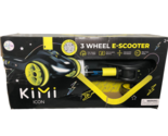 USED KIMI ICON YELLOW 3 WHEEL ELECTRIC SCOOTER FOR KIDS AND TODDLERS AGE... - $97.95