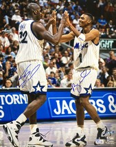 Shaquille O&#39;Neal Penny Hardaway Unterzeichnet 16x20 Orlando Magic Foto Bas - £217.04 GBP