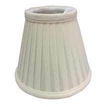 Royal Designs Pleated Empire Chandelier Lamp Shade, Eggshell Size 5 (CS-111EG) - £11.81 GBP