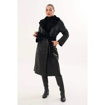 Vinci The Emilia Reversible Shearling Leather Women Jacket image 9