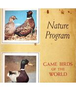 1958 Game Birds Of The World Booklet 1st Edition Audubon Nature Program ... - €21,44 EUR