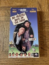 Ma And Pa Kettle Back On The Farm VHS - £9.40 GBP