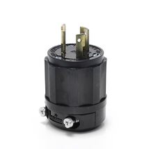 Leviton 2311-B 20 Amp, 125 Volt, NEMA L5-20P, 2P, 3W, Locking Plug, Indu... - $214.95 MXN