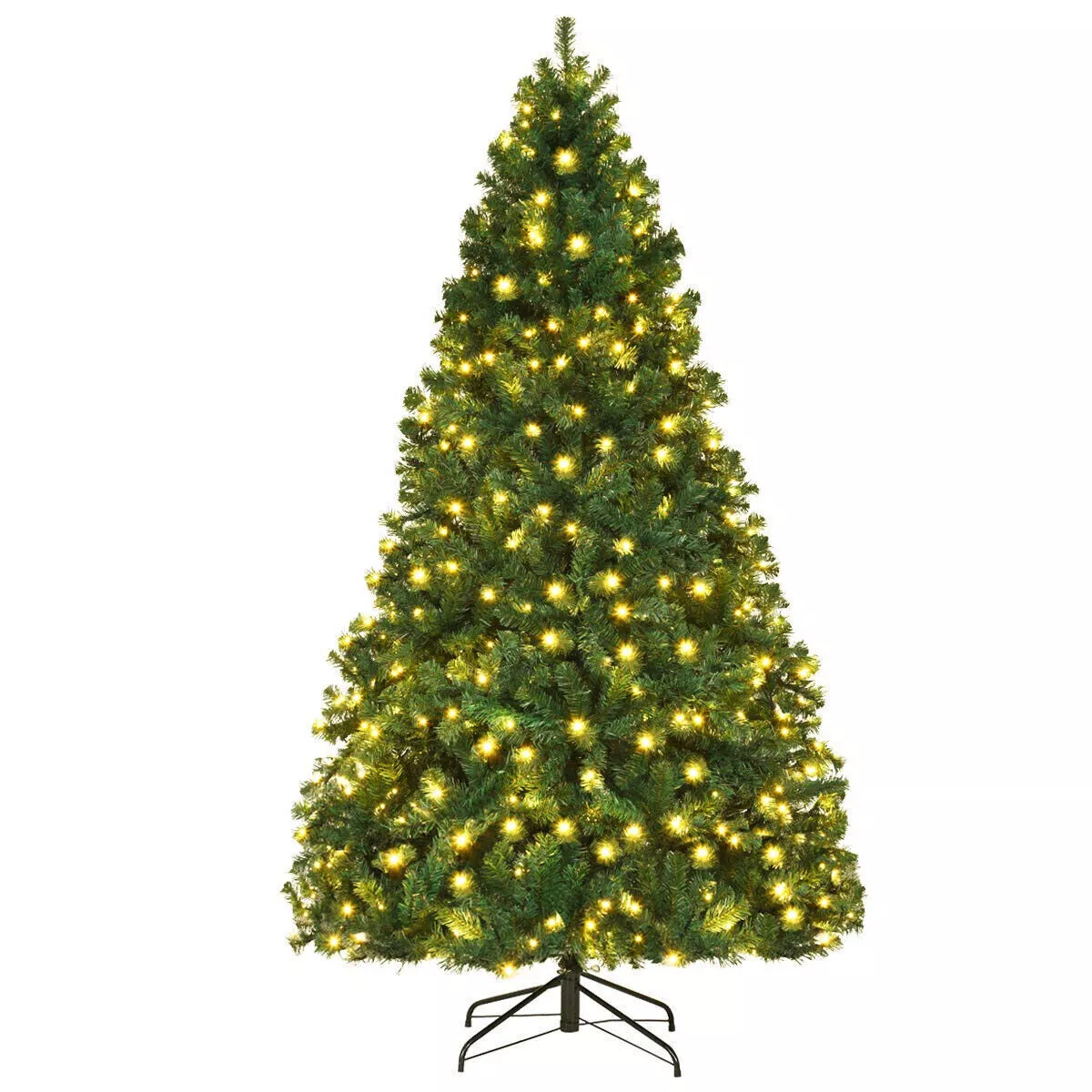 6FT Christmas Tree Artificial Decor with 150 LED Light Xmas Holiday Deco... - $89.90