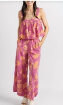 Z Supply monte sunshine floral pant in Raspberry Sorbet - £40.64 GBP+