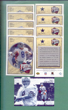 Primary image for 2005 Upper Deck Troy Aikman Football Heroes Set