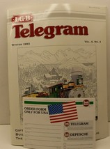 Vintage New LGB G Scale Model Trains Telegram Magazine Vol 4 No 4 Winter 1993 - £15.59 GBP