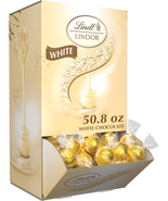 LINDOR White Chocolate Candy Truffles, White Chocolate Candy with Smooth... - $64.17