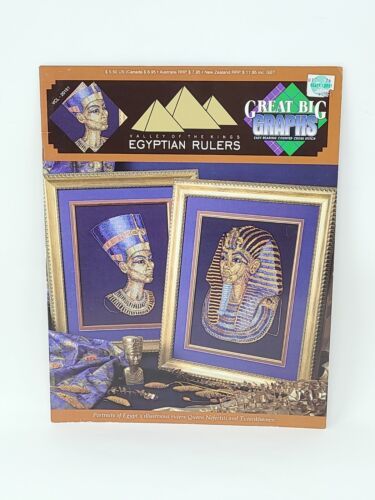 Great Big Graphs Counted Cross Stitch "Egyptian Rulers" #VLC-20151 Pattern Book - $14.84