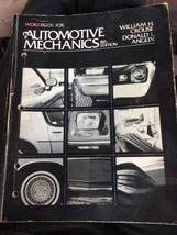 VINTAGE 1980 Automotive Mechanics 8th Edition Soft Cover Book William Crouse - $14.85