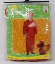 Elmo Childrens Halloween Costume Medium 4-6X Childs New Kids 2005 - £18.85 GBP