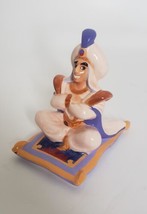 Disney Aladdin Prince Ali on Magic Carpet Porcelain Ceramic Figurine Taiwan - £10.23 GBP