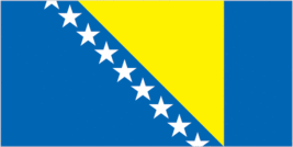 Bosnia &amp; Herzegovina Flag - 4x6 Inch - £3.13 GBP