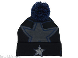 Dallas Cowboys New Era NFL Football Team Whiz Pom Pom Knit Winter Hat Be... - £18.72 GBP