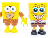 Mega Construx Bloks Spongebob Squarepants lot 2 Figures - $11.01