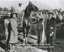 1944 - ALSAB and Connections at his Retirement Ceremony - 10&quot; x 8&quot; - $20.00