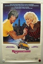 RHINESTONE 1984 Sylvester Stallone, Dolly Parton, Ron Leibman-One Sheet - £27.21 GBP