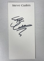 Steve Cuden Signed Autographed 3.5x7.5 Bookmark #2 - £11.96 GBP