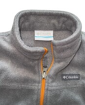 Columbia Toddler Fleece Jacket Gray Full Zip 2T Lightweight Warm image 4