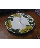 Great STANGL Sculptured Fruit Sandwich Plate w/Handle.......SALE - £7.75 GBP