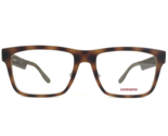 Carrera Eyeglasses Frames CA 5534 DWJ Matte Brown Tortoise Square 52-17-145 - £29.59 GBP