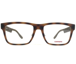 Carrera Eyeglasses Frames CA 5534 DWJ Matte Brown Tortoise Square 52-17-145 - £29.04 GBP