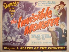 The Invisible Monster, 12 Chapter Serial - £15.97 GBP