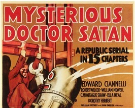 Mysterious Doctor Satan, 15 Chapter Serial, 1940 - £15.98 GBP