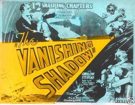 The Vanishing Shadow, 12 Chapter Serial, 1934 - £15.97 GBP