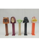 Vintage Lot of 5 Star Wars Pez Dispensers Includes Good Guys &amp; Bad Guys - $16.23 CAD