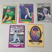 Jose Canseco Card Lot Topps Upper Deck Fleer MLBPA Score Rookie Cards - £9.56 GBP