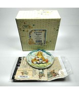 Cherished Teddies Girls With Bonnets Plaque #104140 Hope Wall Plaque 1994 - £7.78 GBP