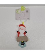 NWT Infant Clip Pull &amp; Jitter Santa Sensory Christmas Toy Go By Goldbug - $243.11 MXN