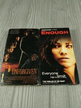 UNFORGIVEN/ Enough VHS Clint Eastwood, Gene Hackman, Morgan Freeman warner - £7.75 GBP