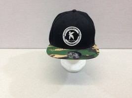 Kush Clothing Cotton Blend Snap Back One Size Camo Brim Ball Cap     - $7.92