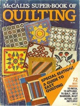 McCall's Super-Book of Quilting (McCall's Needlework & Crafts) [Pamphlet] Rosema - $4.94